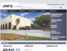 Tablet Screenshot of jims-autorepair.com
